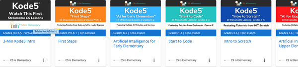 CS is Elementary and Infosys Foundation USA Launch Kode5: A Breakthrough for Computer Science Elementary Education