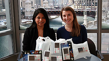 Andrea Sreshta (left) with Co-Founder Anna Stork