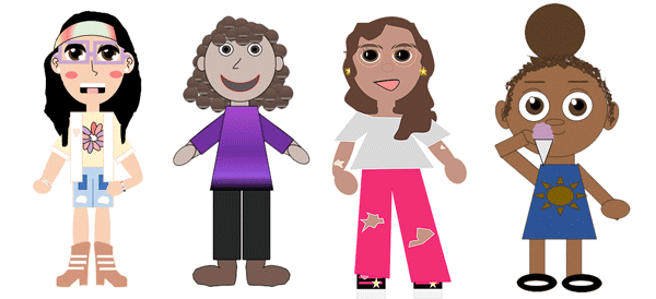 creation of Avatars by Melissa’s  students