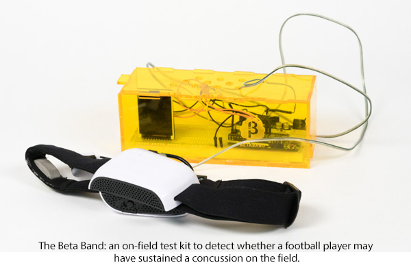 Young Women in Project Invent build Concussion Detector