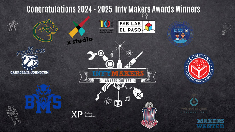 Announcing the 2024-2025 Infy Makers Awards Winners Making a Difference!