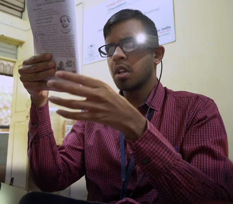 Empowering the blind with Artificial Intelligence